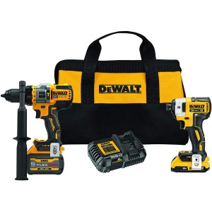 Набор бесщеточных шуруповертов 2 шт.    Dewalt DCK2100T1D1